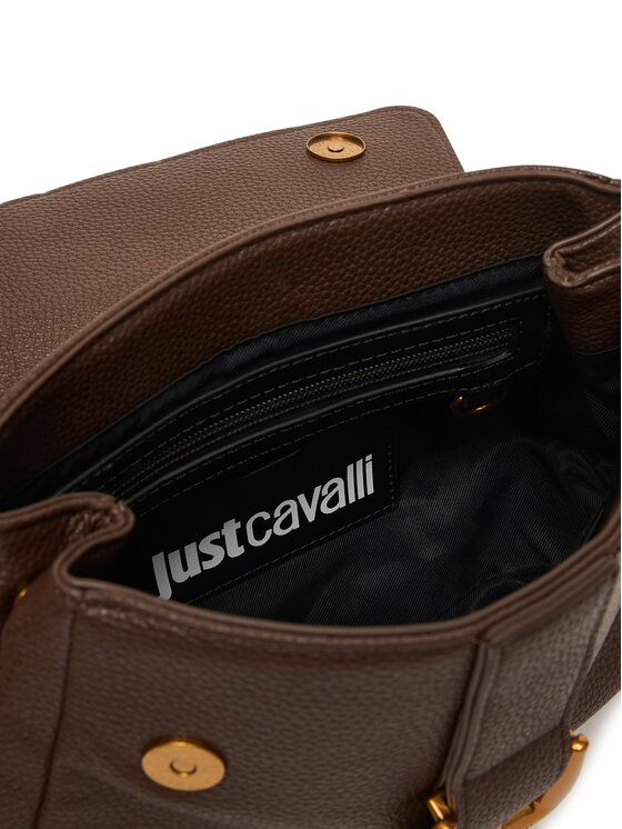 Just Cavalli Kabelka Just Cavalli Iconic Snakes 81RA4BH3 ZSB81 Tmavě hnědá