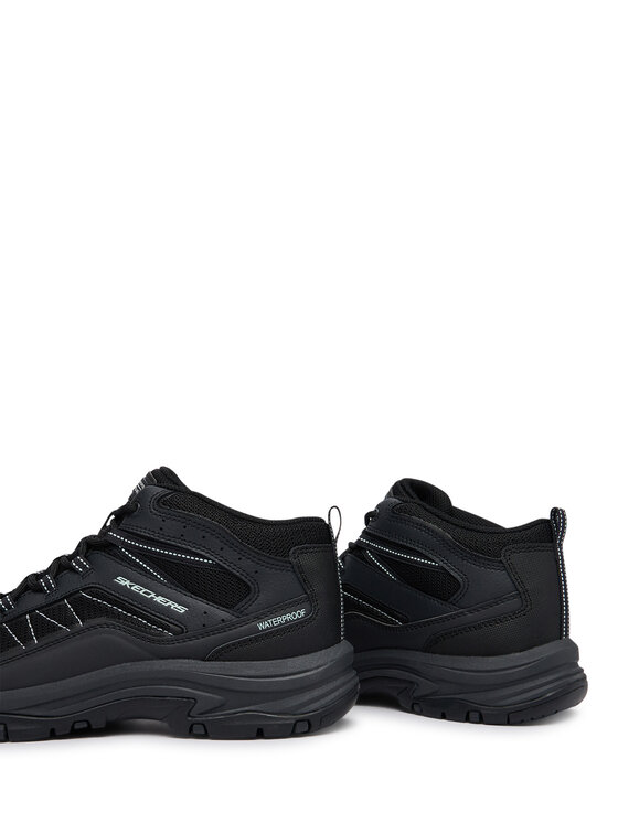 Skechers Bakancs Skechers Waterproof Relaxed Fit: Trego - Ashaway 180336/BKCC Fekete