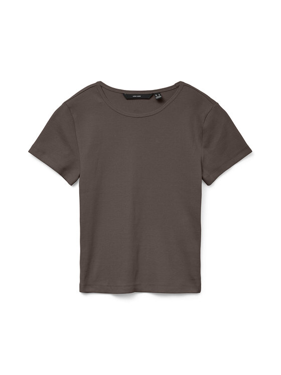 Vero Moda Vero Moda Camiseta Chloe 10306894 Marrón Tight Fit