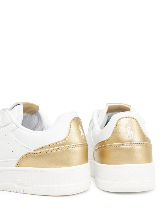 Polo Ralph Lauren Снікерcи Polo Ralph Lauren Masters Court II RL03432102 Білий