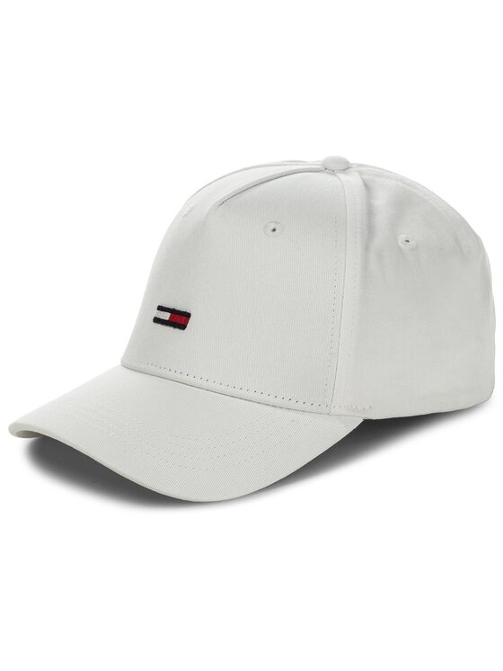 Tommy Jeans Kapa s šiltom Tommy Jeans Tju Flag Cap M AU0AU00068 Bela