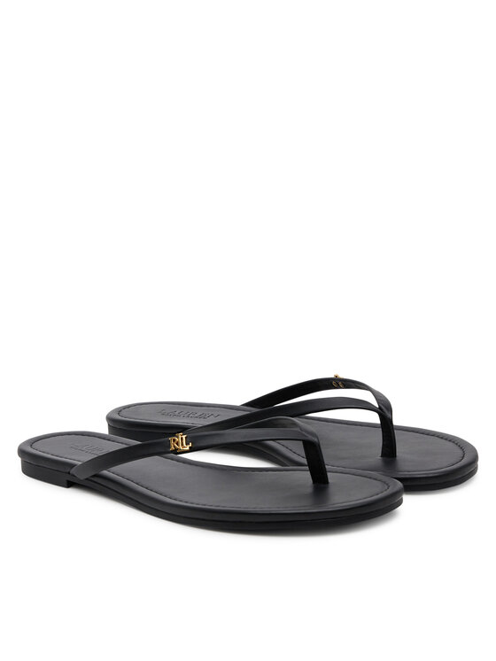 LAUREN RALPH LAUREN Japonki LAUREN RALPH LAUREN Raquel 802953931001 Czarny