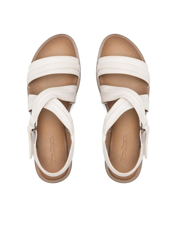 Clara Barson Sandale Clara Barson NAMARA WS6112-04 Bijela