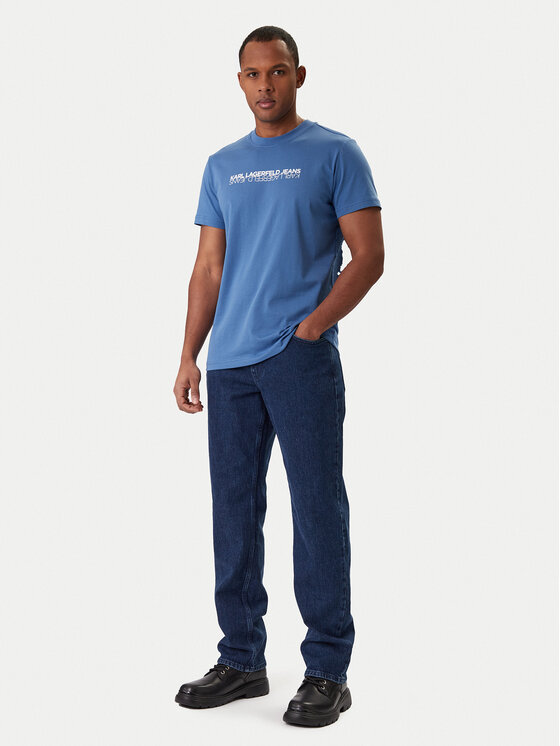 Karl Lagerfeld Jeans Karl Lagerfeld Jeans Camiseta B1M17063 Azul Regular Fit