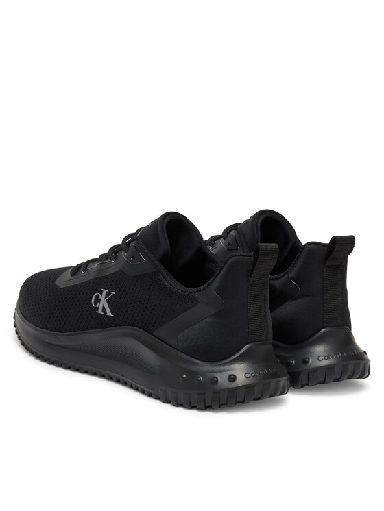 Calvin Klein Jeans Сникърси Calvin Klein Jeans Eva Runner Mix Mesh YM0YM01285 Черен