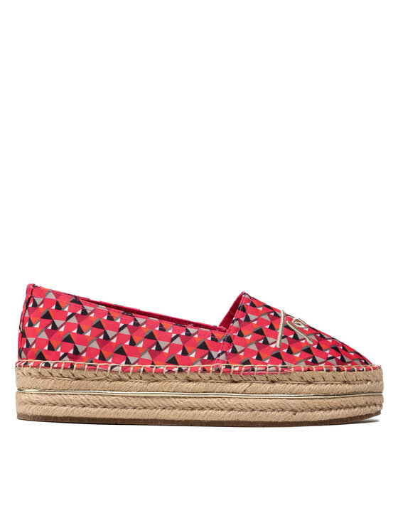 Tommy Hilfiger Espadrilles Tommy Hilfiger Th Geo Print Espadrille FW0FW06354 Rózsaszín