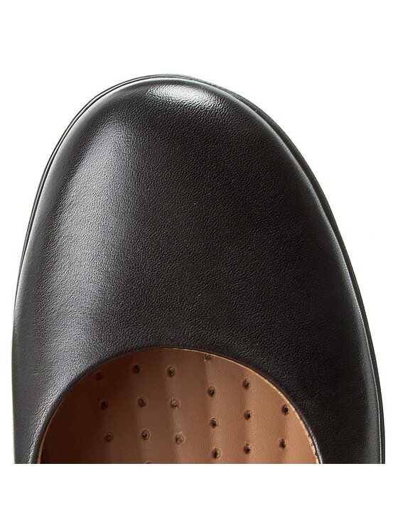 Clarks Félcipő Clarks Un Cass 261211804 Fekete