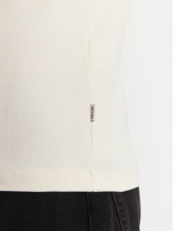 Only & Sons Only & Sons Tank top marškinėliai Tanner 22030217 Écru Regular Fit