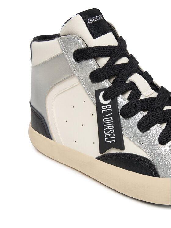 Geox Sneakersy Geox J Gisli J564NA 054AJ C0459 S Bílá