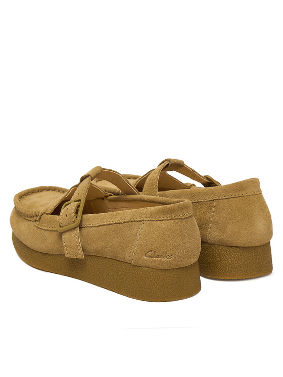 Clarks Туфлі Clarks WallabeeEVOBar 26183152 Коричневий