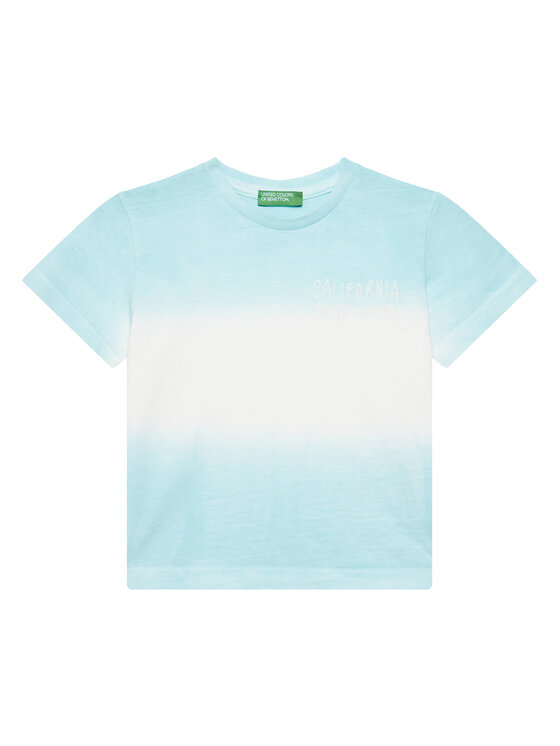 United Colors Of Benetton United Colors Of Benetton Футболка 3NPDG10J5 Голубий Regular Fit