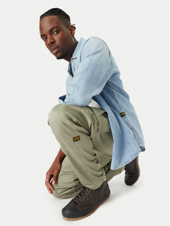 G-STAR G-Star Raw Stoffhose Rovic D02190-5126 Grün Tapered Fit