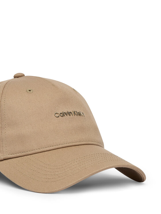 Calvin Klein Gorra con visera Calvin Klein Cotton Twill W/ Hw Cap LV04F5072G Beis