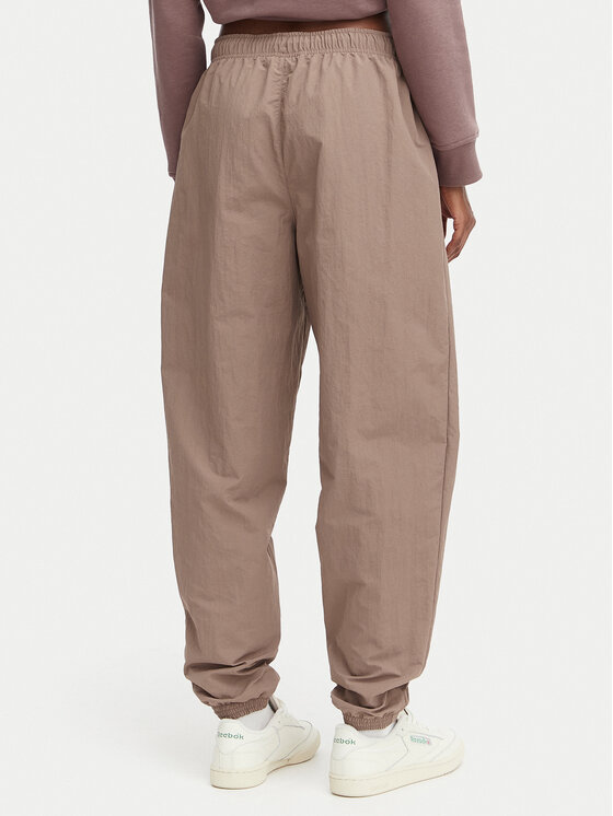 Reebok Reebok Donji dio trenerke Kalina RK25694CCW - LIGHT COCOA/LINEN Smeđa Relaxed Fit