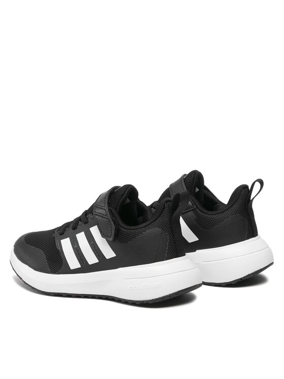 adidas Superge adidas Fortarun 2.0 Cloudfoam Sport Running Elastic Lace Top Strap Shoes IG5387 Črna