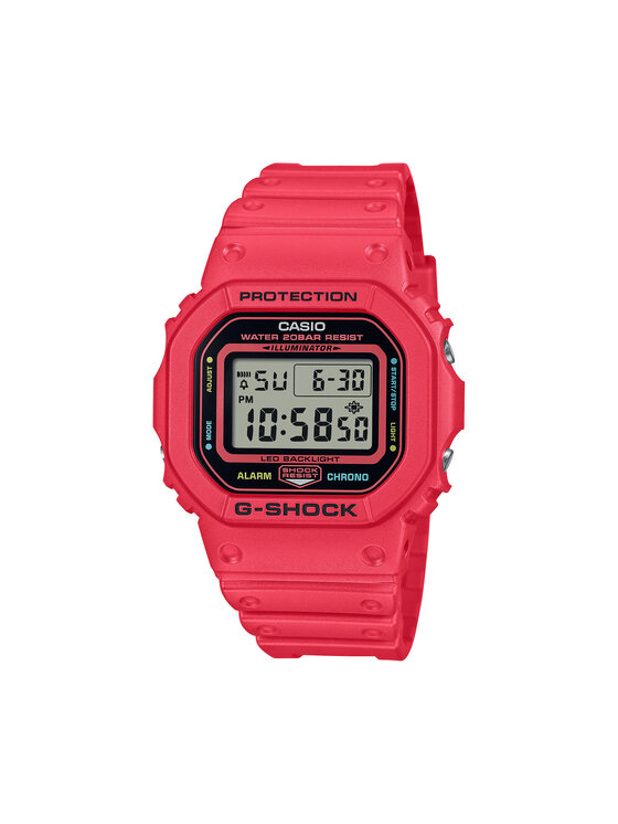 G-Shock Годинник G-Shock Energy Pack DW-5600EP-4ER Червоний
