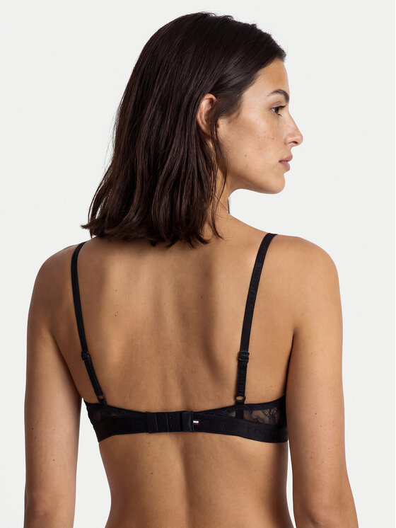 Tommy Hilfiger Tommy Hilfiger Bralette UW0UW06263 Negro