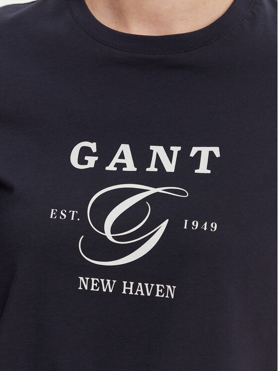 Gant Gant T-shirt 4200563 Blu scuro Regular Fit