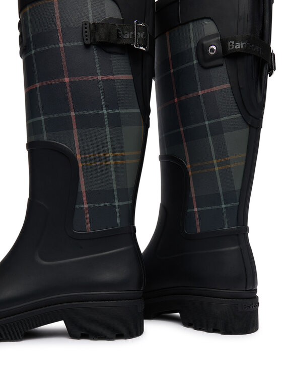 Barbour Guminiai batai Barbour DenaTallWelly LRF0153BK92 Juoda