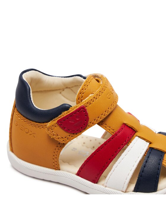 Geox Sandale Geox B Sandal Macchia Boy B254VA 085BC C2P0G Galben
