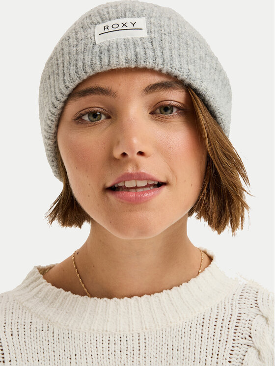 Roxy Шапкa Roxy Wind Effect ERJHA04447 Сірий
