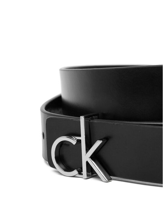 Calvin Klein Pasek Damski Calvin Klein Ck Reversible Belt 3.0_Mono K60K612934 Czarny