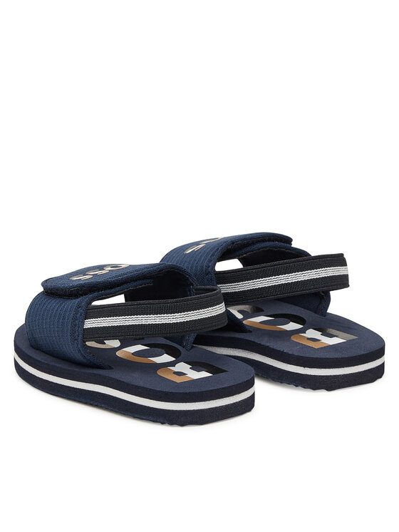 BOSS Sandali BOSS J53242 M Blu scuro