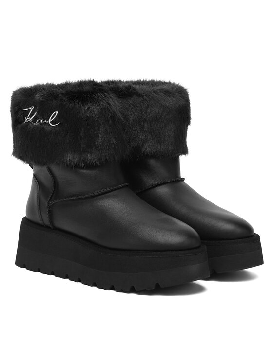 KARL LAGERFELD Snehule KARL LAGERFELD KL48655 Čierna