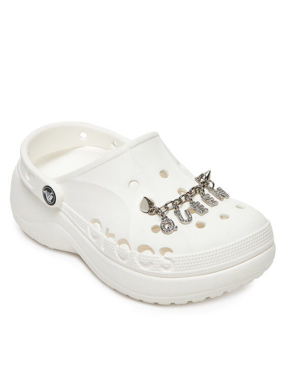 Crocs Adorno para zapatos Crocs QUEEN CHAIN 10011704 Plata