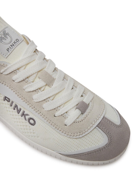 PINKO Sneakersy PINKO Reby 03 SS0061 T025 Écru