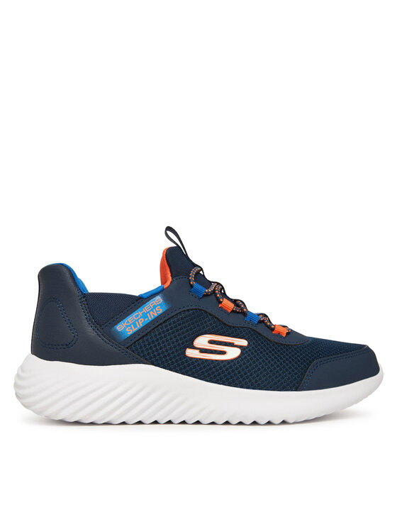 Skechers Sneakersy Skechers Bounder 403822L NVBL Tmavomodrá