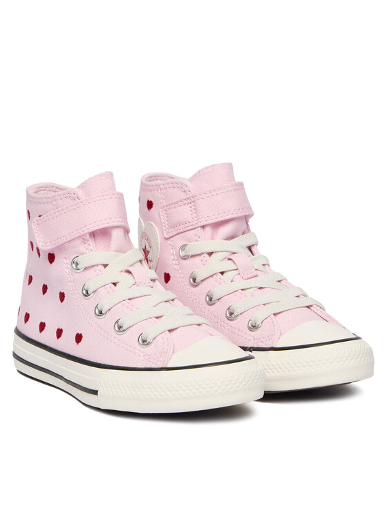 Converse Кеди Converse Chuck Taylor All Star Hearts & Roses Easy-On A19066C Рожевий