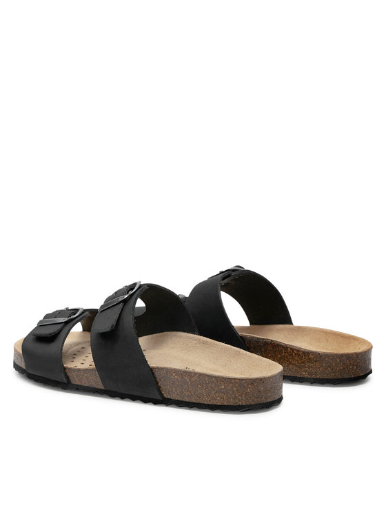 Geox Klapki Geox D Brionia D35LSL 00032 C9999 Czarny