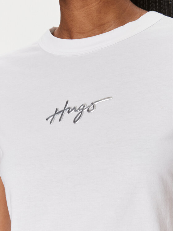 HUGO Hugo Футболка Classic 50508289 Білий Regular Fit
