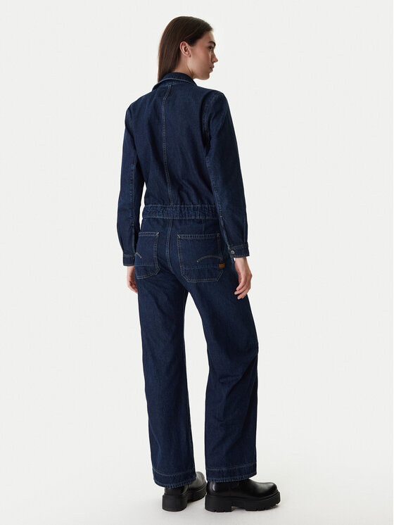 G-STAR G-Star Raw Jumpsuit D26877-E090 Dunkelblau Relaxed Fit