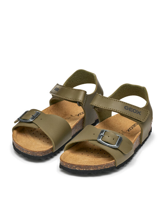 Geox Sandali Geox J Ghita Boy J028LB 000BC C3704 M Verde