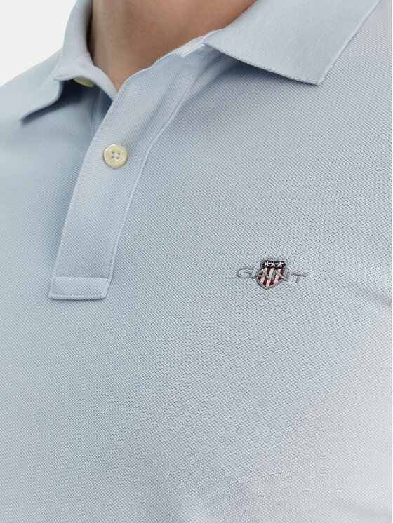 Gant Gant Polo Shield 2220 Blu Slim Fit