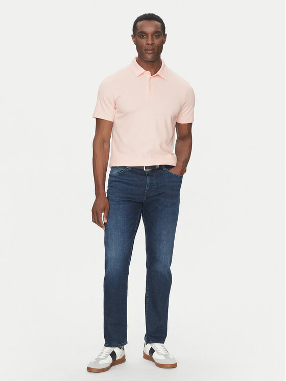 BOSS BOSS Поло Palosh 30 50471335 Рожевий Slim Fit
