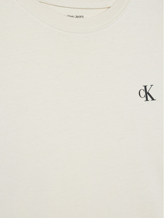 Calvin Klein Jeans Calvin Klein Jeans Σετ t-shirts Monologo IB0IB01093 D Μπεζ Regular Fit