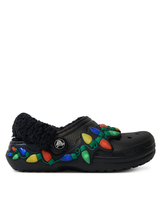 Crocs Natikače Crocs Clsc Lined Holiday Lights 212026 Crna