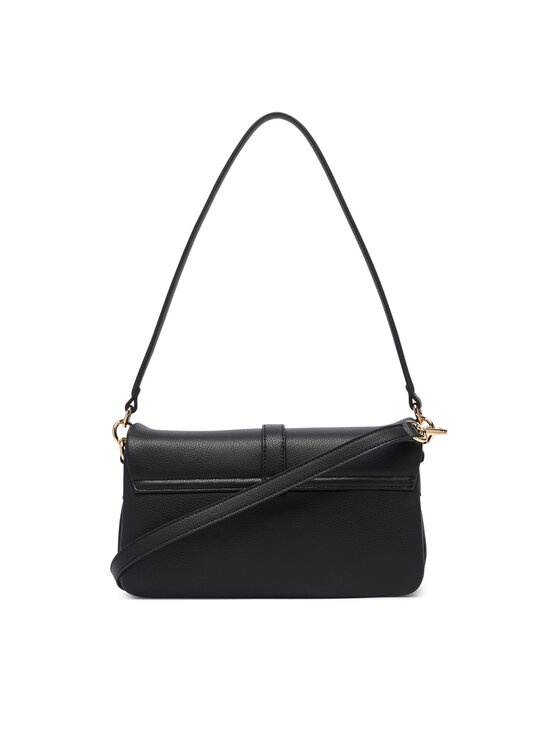 Tommy Hilfiger Geantă Tommy Hilfiger Th Libre Conv Flap Crossover AW0AW19195 Negru