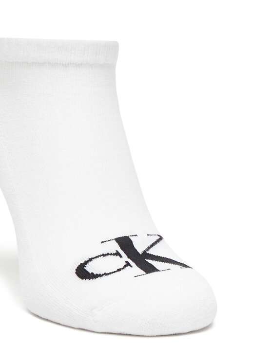 Calvin Klein Trumpos kojinės Calvin Klein 701228807 Balta