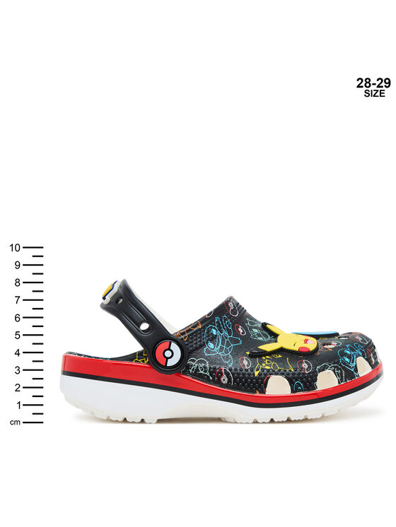Crocs Šlepetės Crocs Pokémon Classic Clog 211344 Juoda