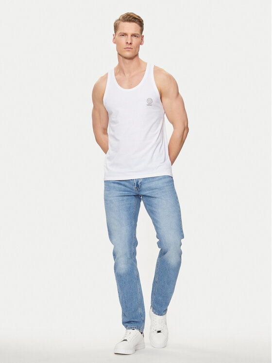 Versace Versace Майка Medusa AUU01012 Білий Regular Fit