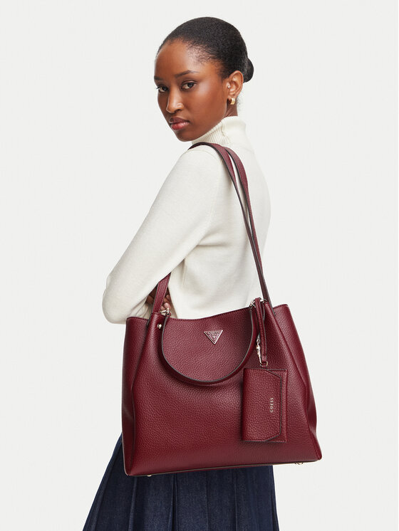 Guess Torebka Guess Lorella HWBG23 06230 Bordowy