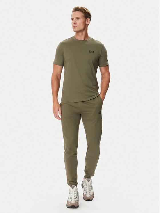 EA7 Emporio Armani EA7 Emporio Armani Camiseta 8NPT25 PJVPZ U7014 Caqui Regular Fit