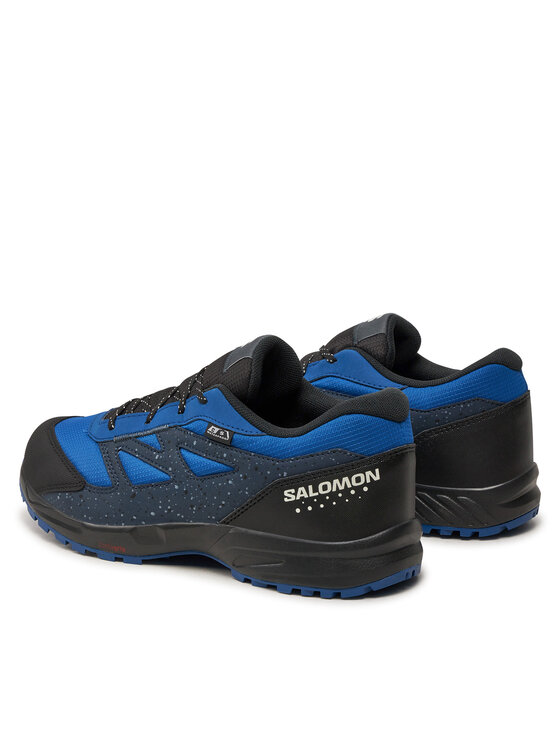 Salomon Trekingová obuv Salomon Outway Climasalomon™ Waterproof L47561500 Tmavomodrá