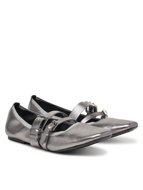 DKNY Балетки DKNY Dade K1511477 Срібний