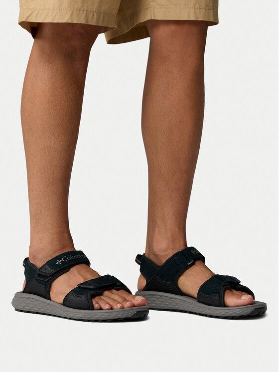Columbia Sandali Columbia Konos Hiker 2-Strap 2121561 Nero