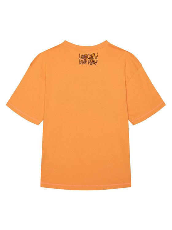 United Colors Of Benetton United Colors Of Benetton Majica 3I1XC10P6 Oranžna Regular Fit